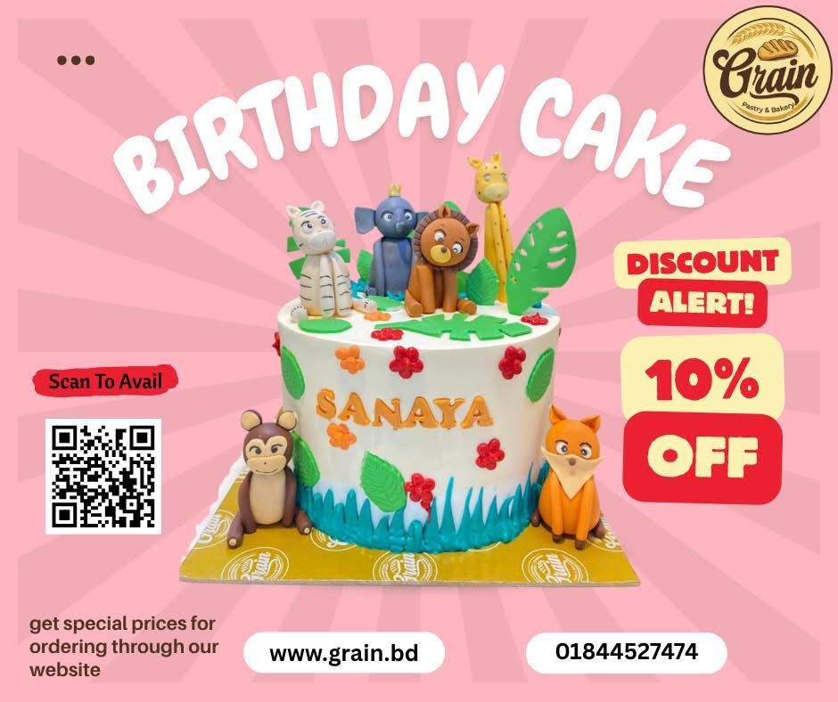 BIRTHDAY CAKE DISCOUNT OFFER!